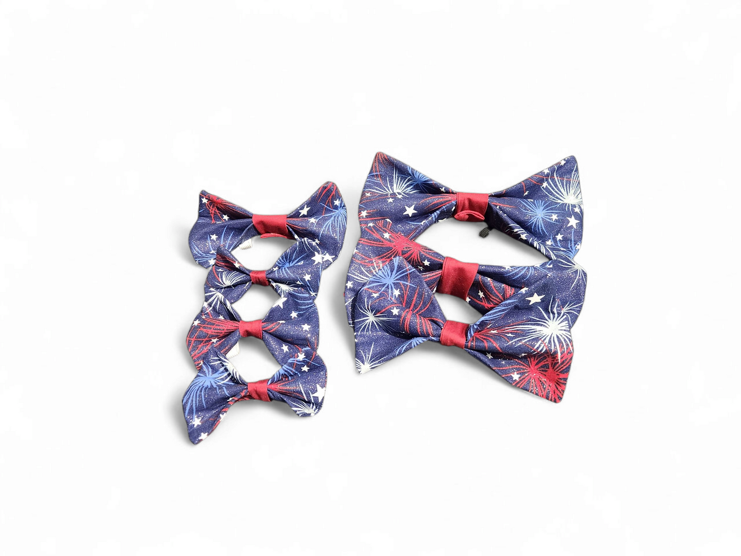 4th of July Firework Bows
