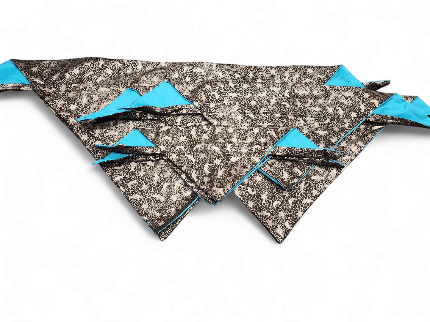 Silver Bat Pet Bandana
