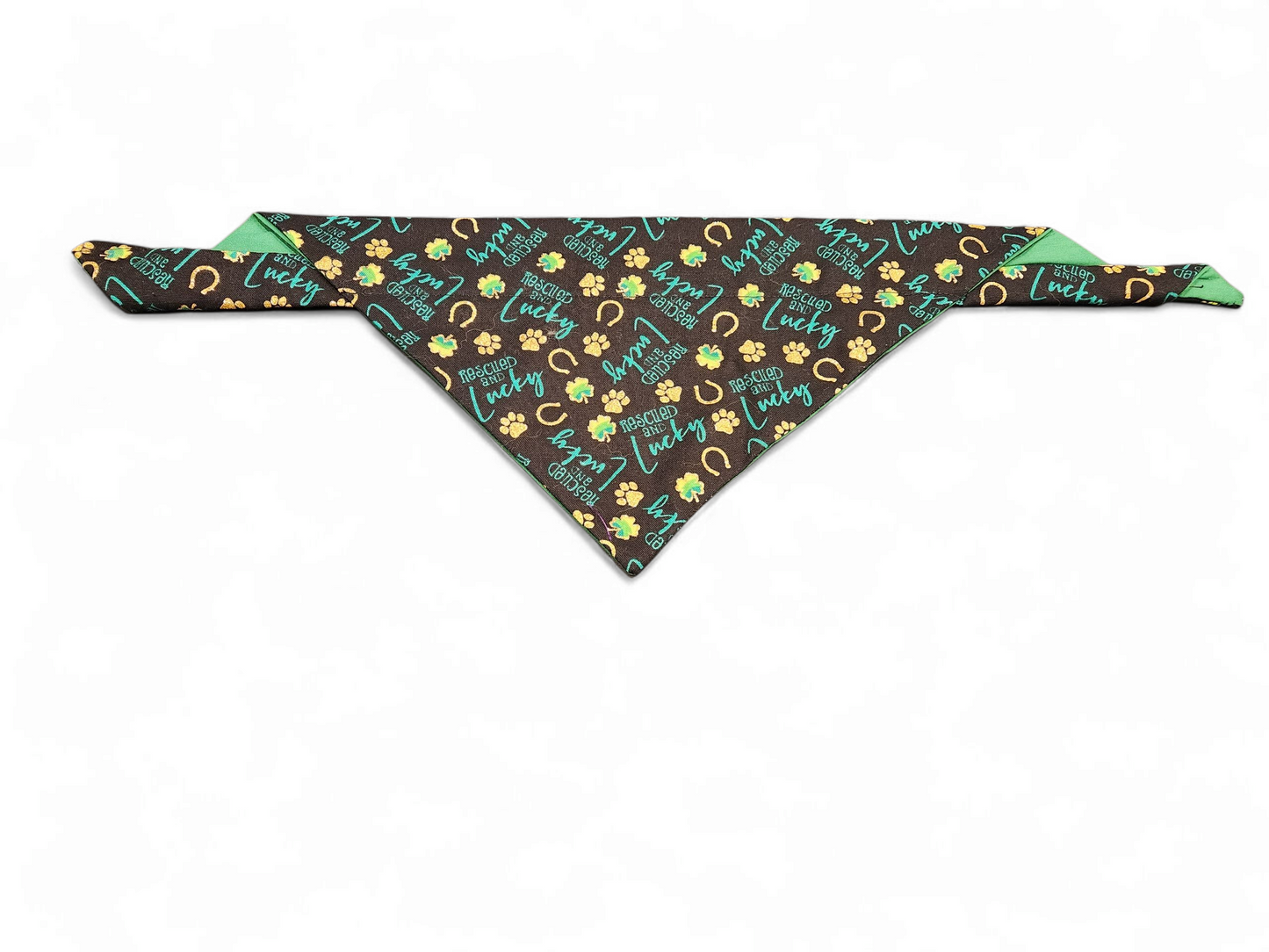 Lucky rescue pet bandana