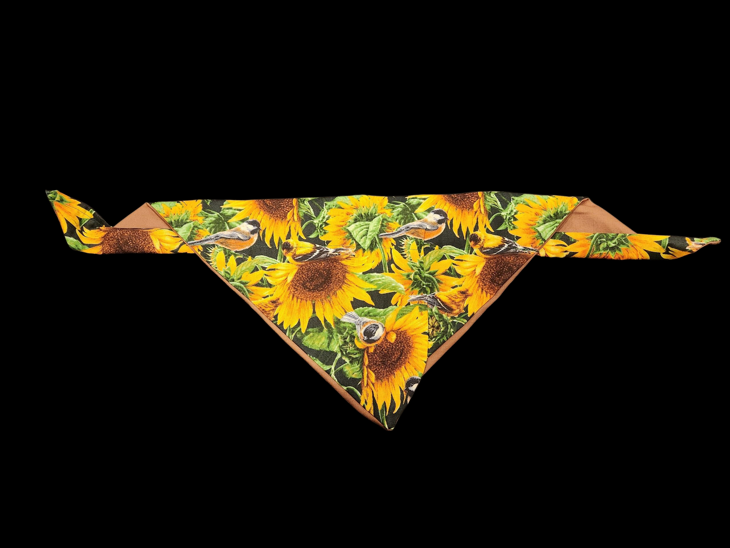 Sunflower Bird Pet Bandana