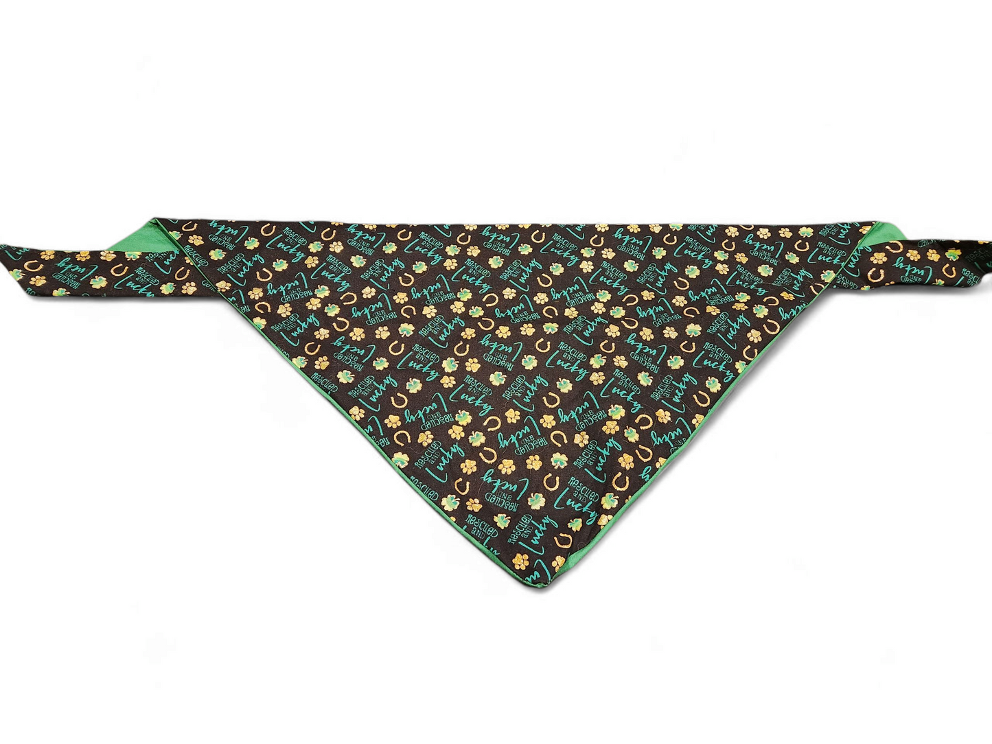 Lucky rescue pet bandana