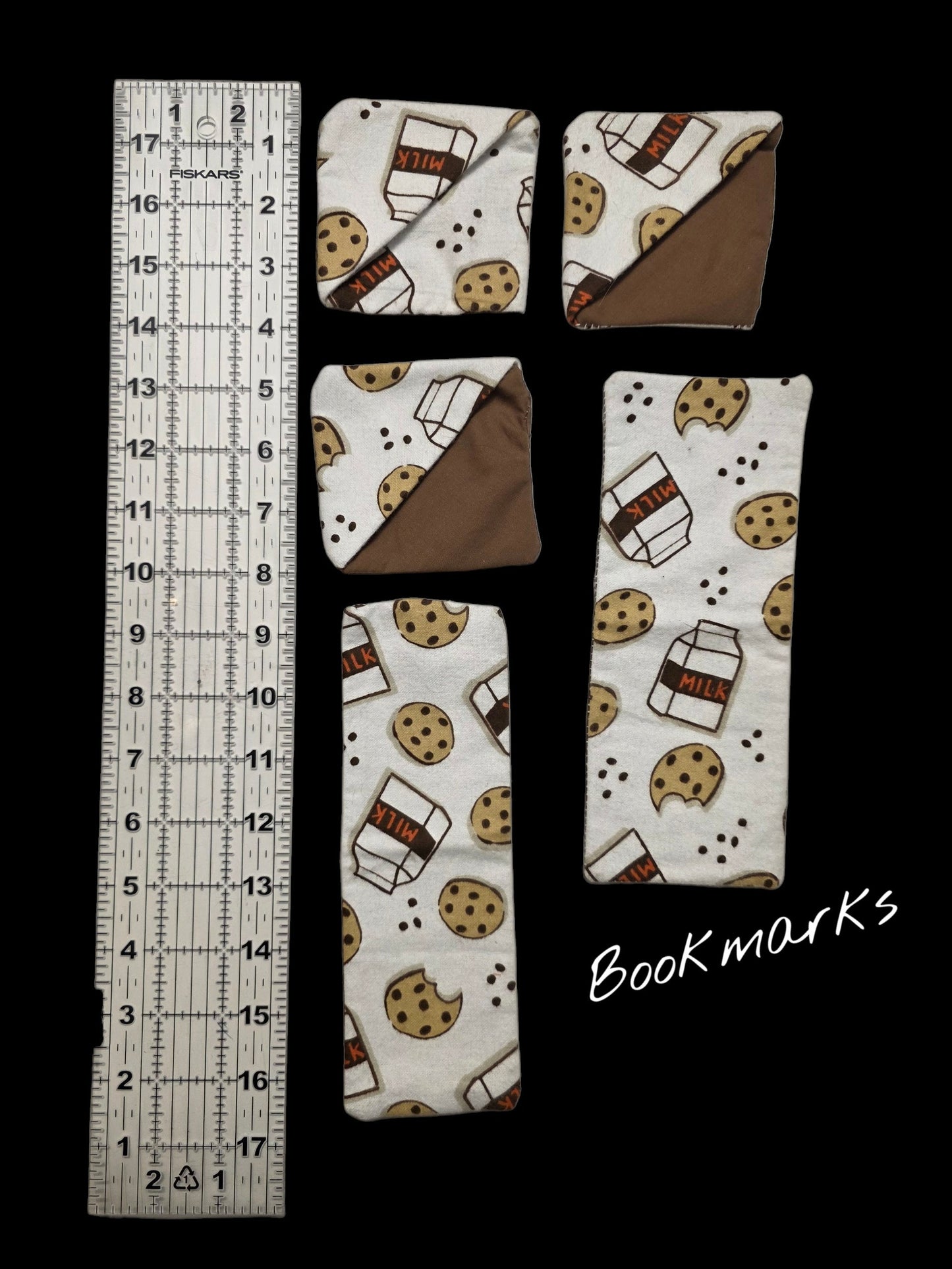 Cookie and Milk Bookmarks