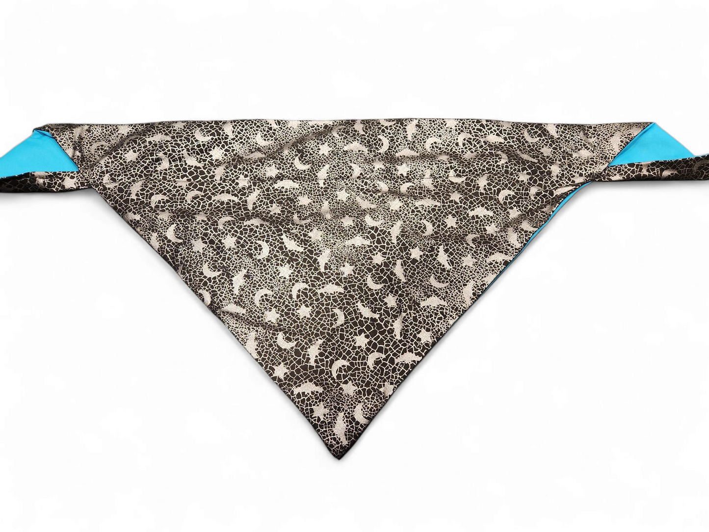 Silver Bat Pet Bandana