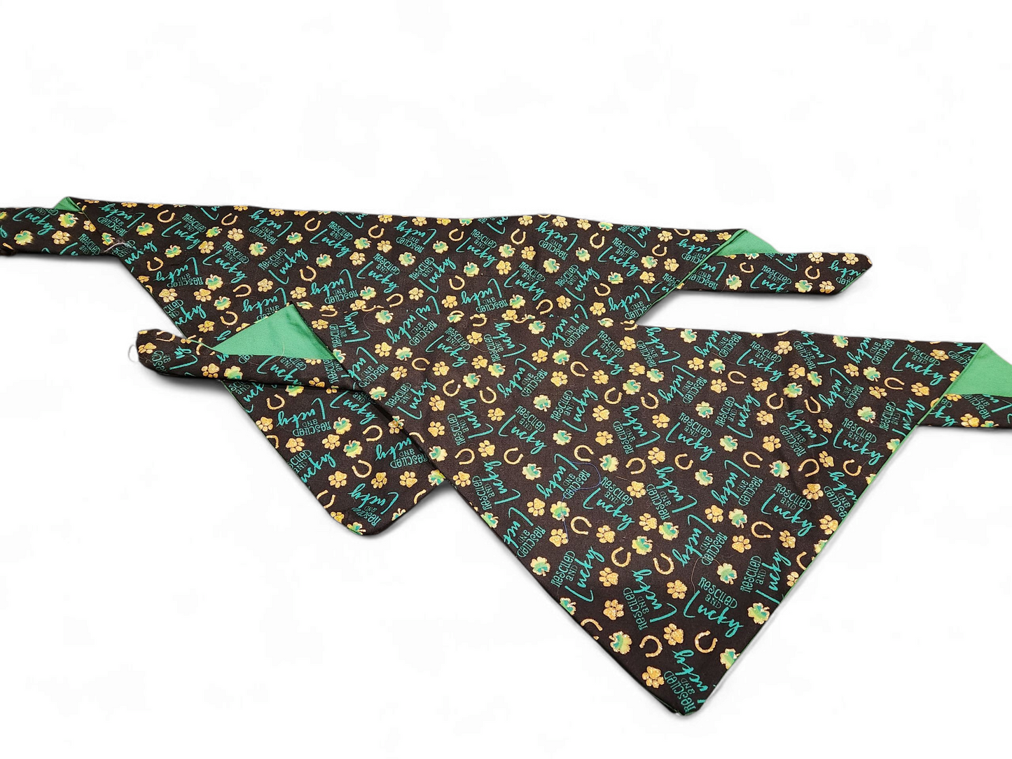 Lucky rescue pet bandana