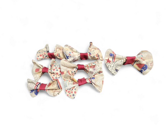 4th of July Pet Bows