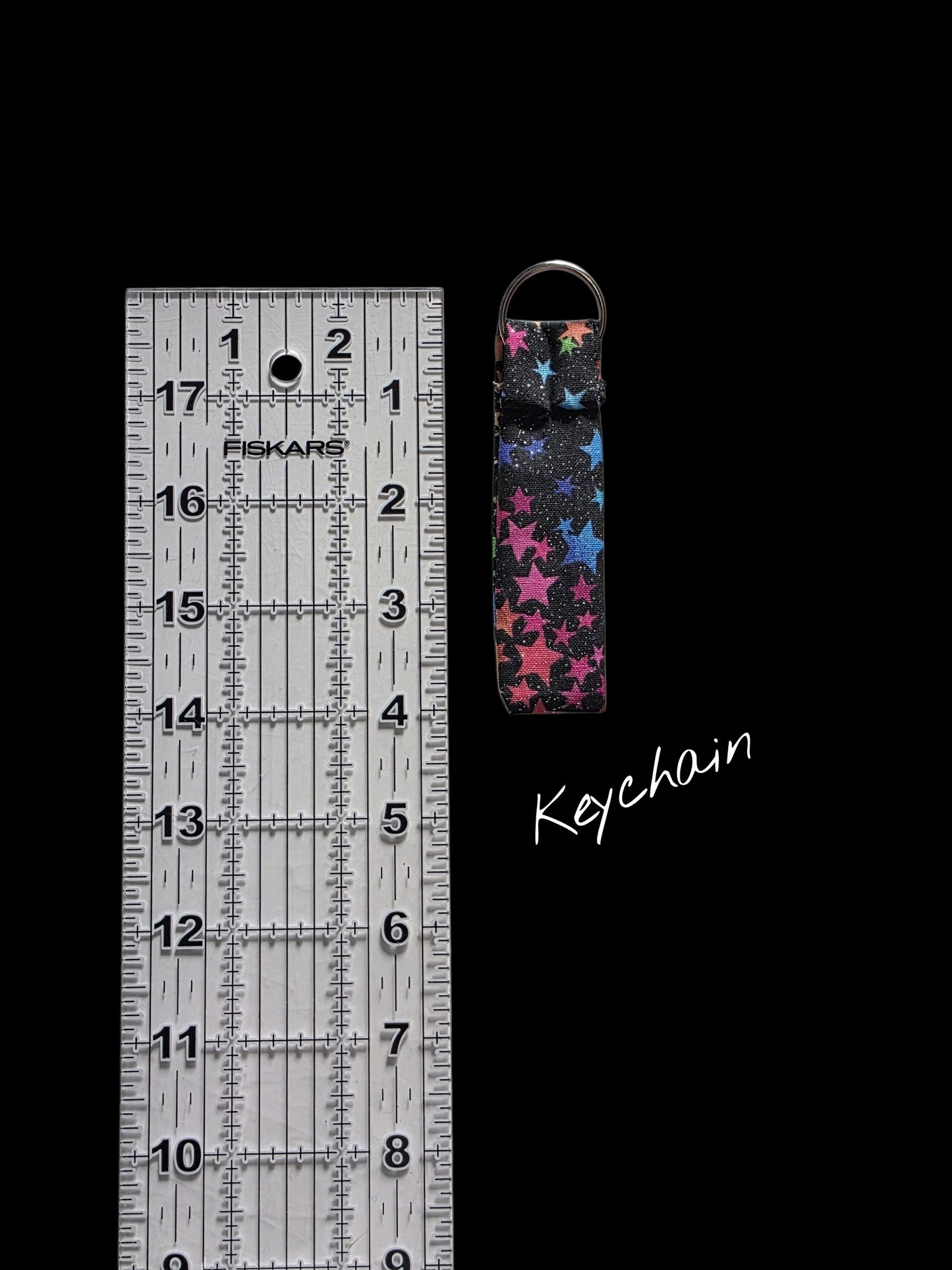 Rainbow Star Keychain