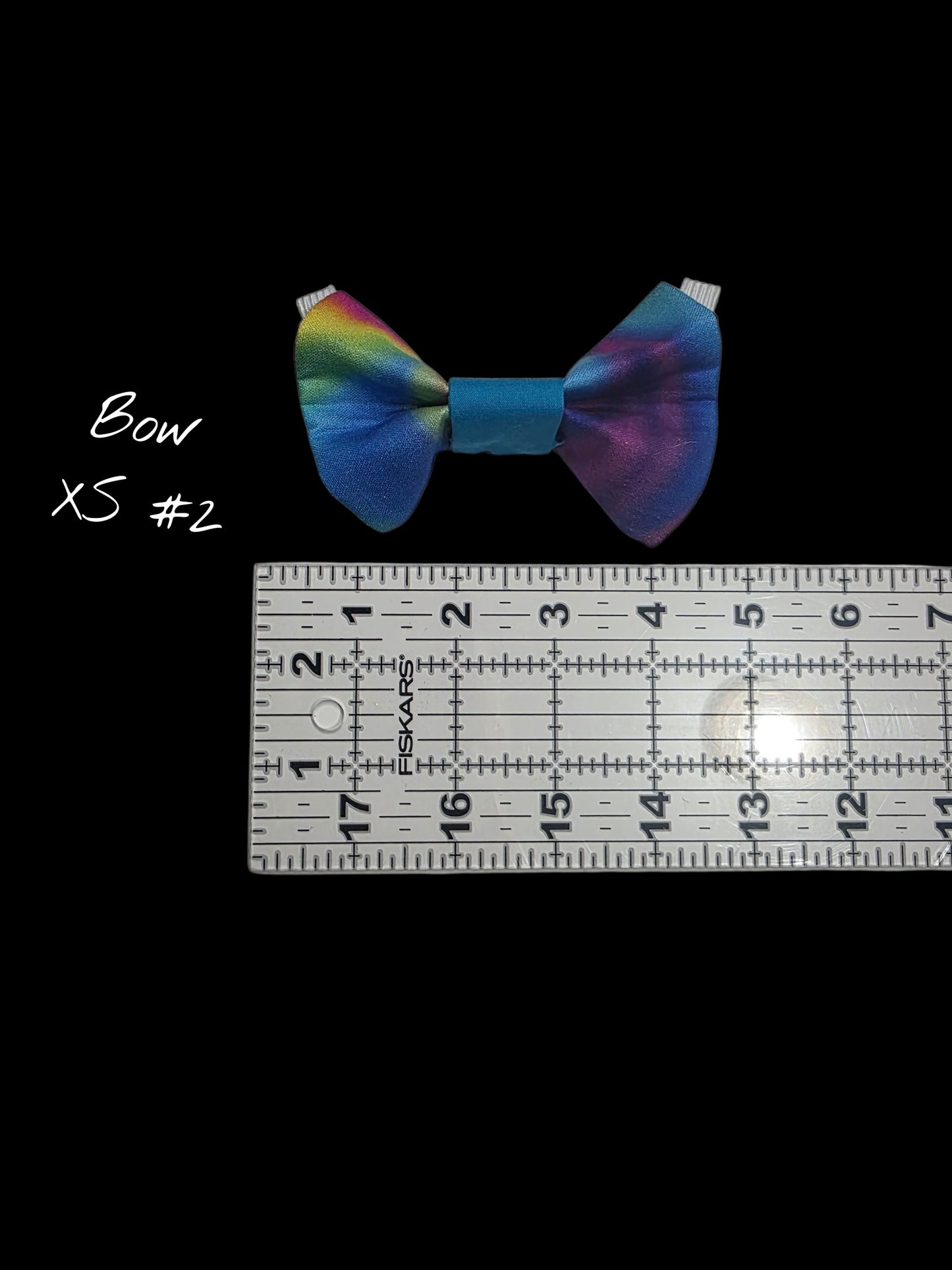 Rainbow Swirl Bow