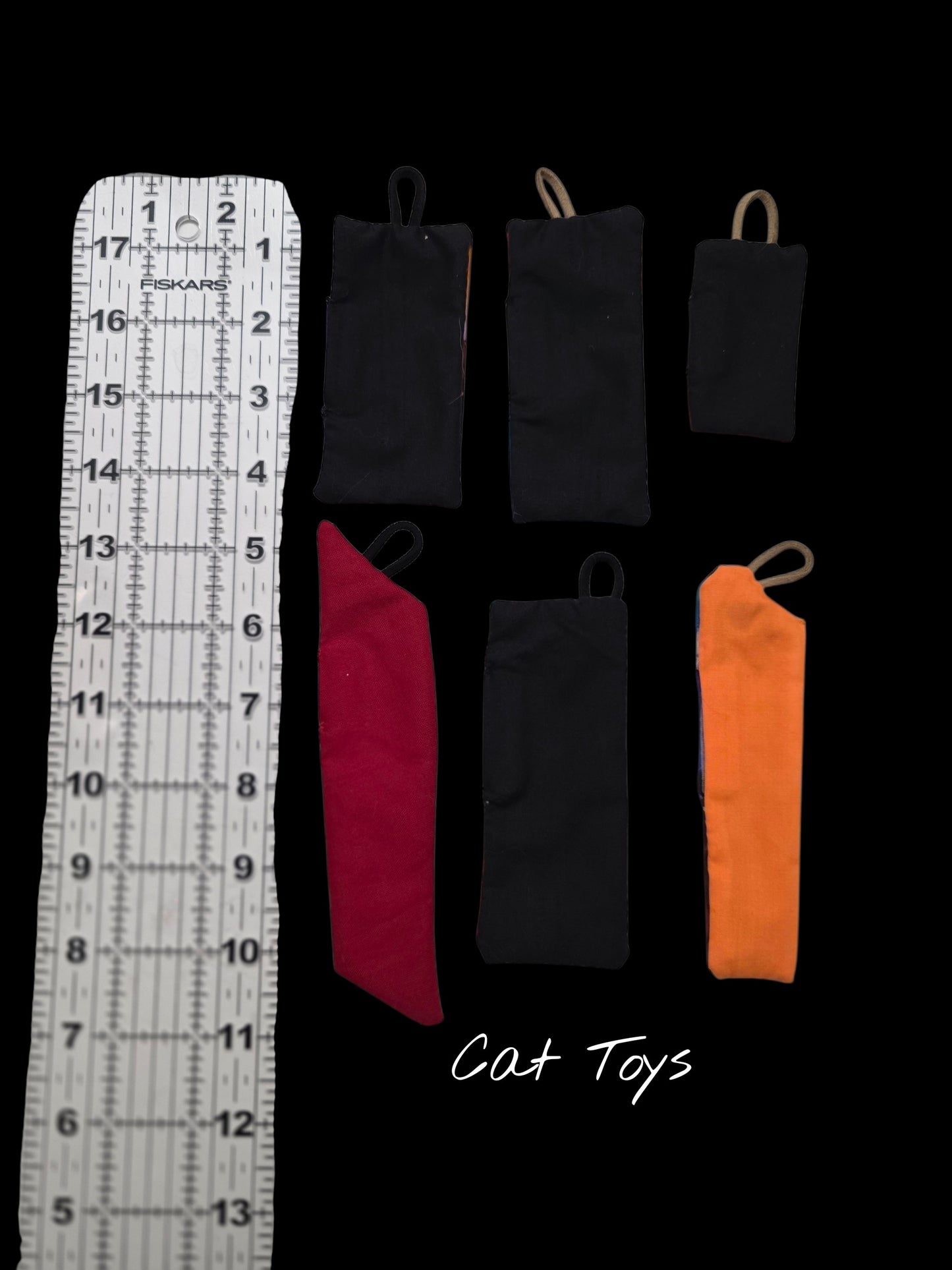 Watercolor Cat Toys