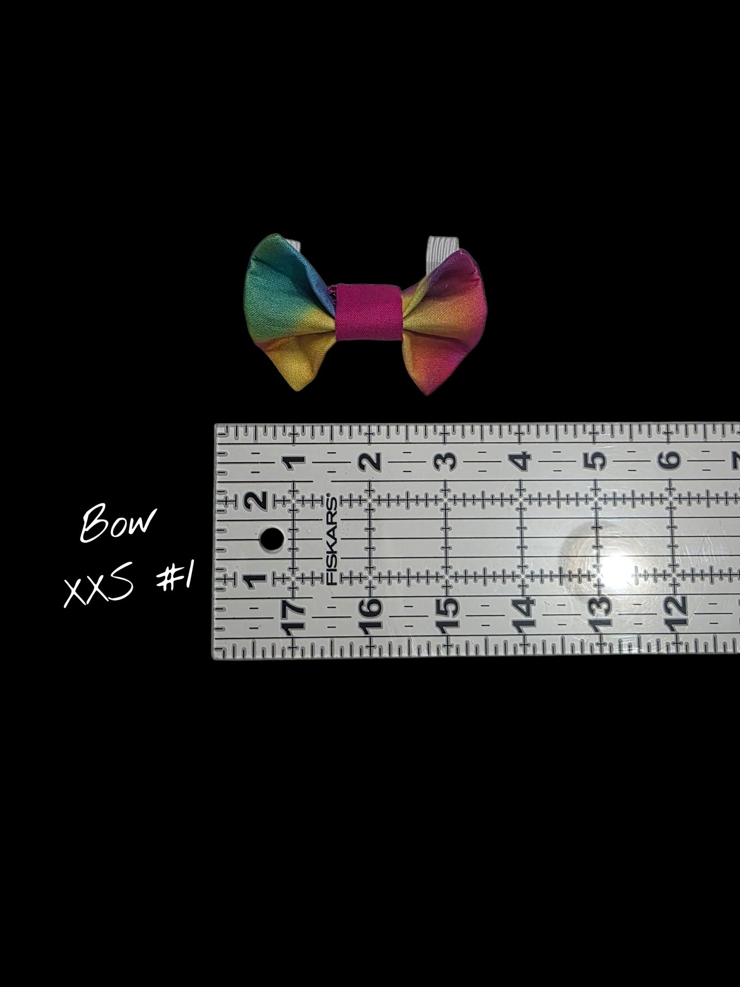 Rainbow Swirl Bow