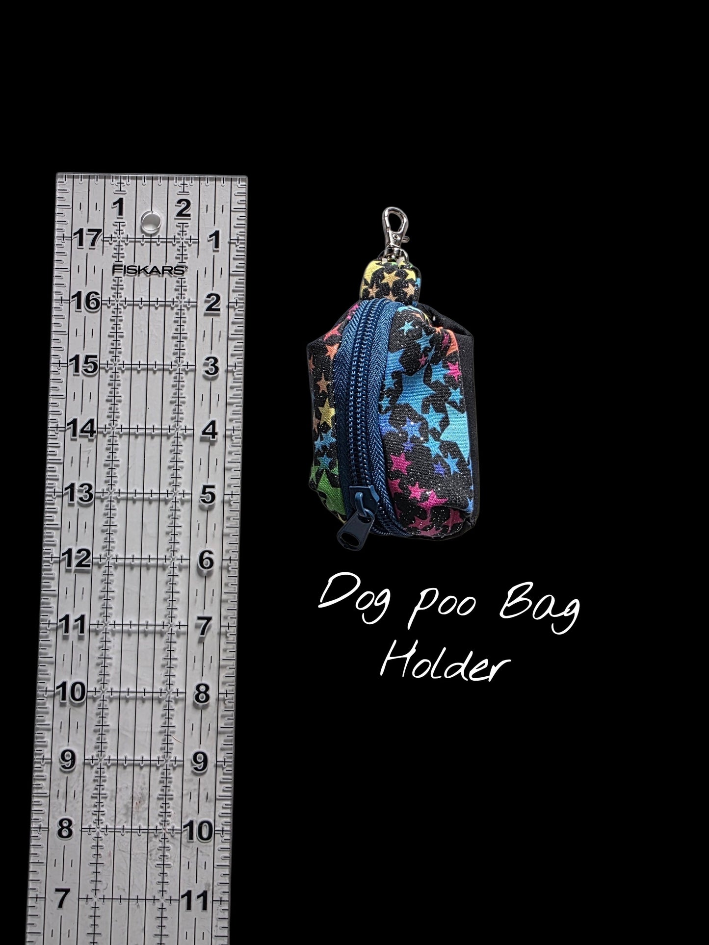 Rainbow Star Poop Bag Holder