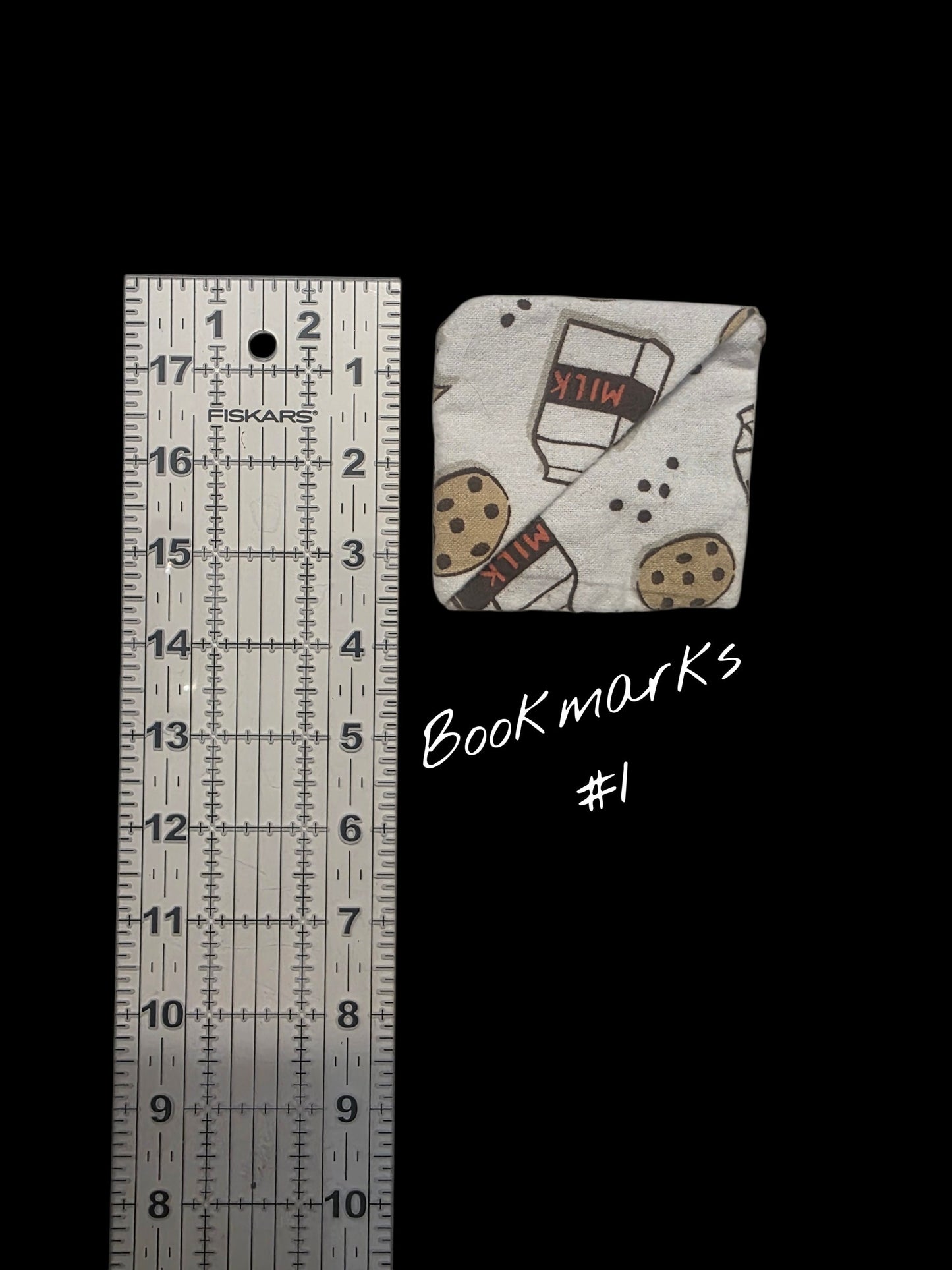 Cookie and Milk Bookmarks
