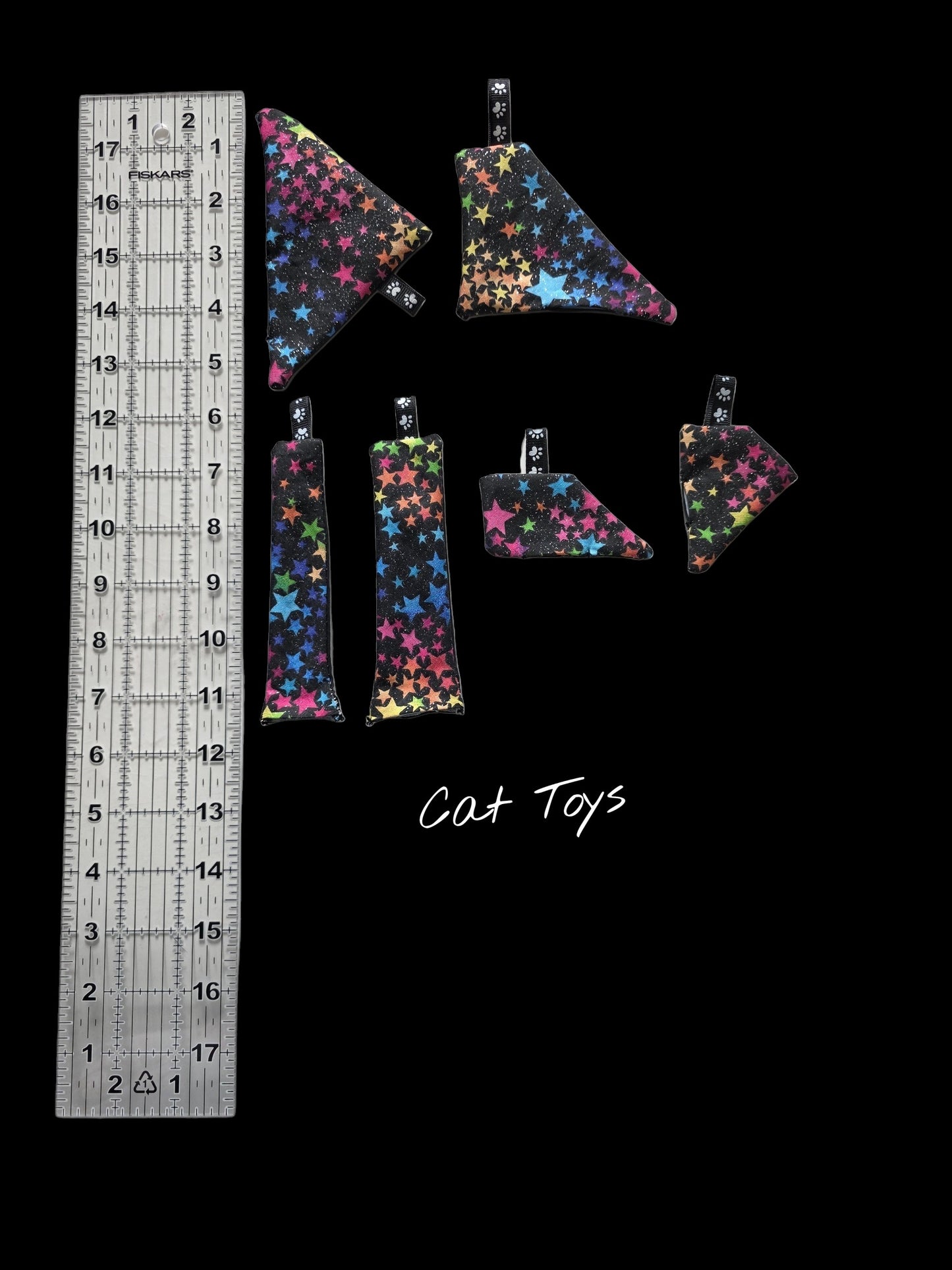 Rainbow Stars Cat Toys