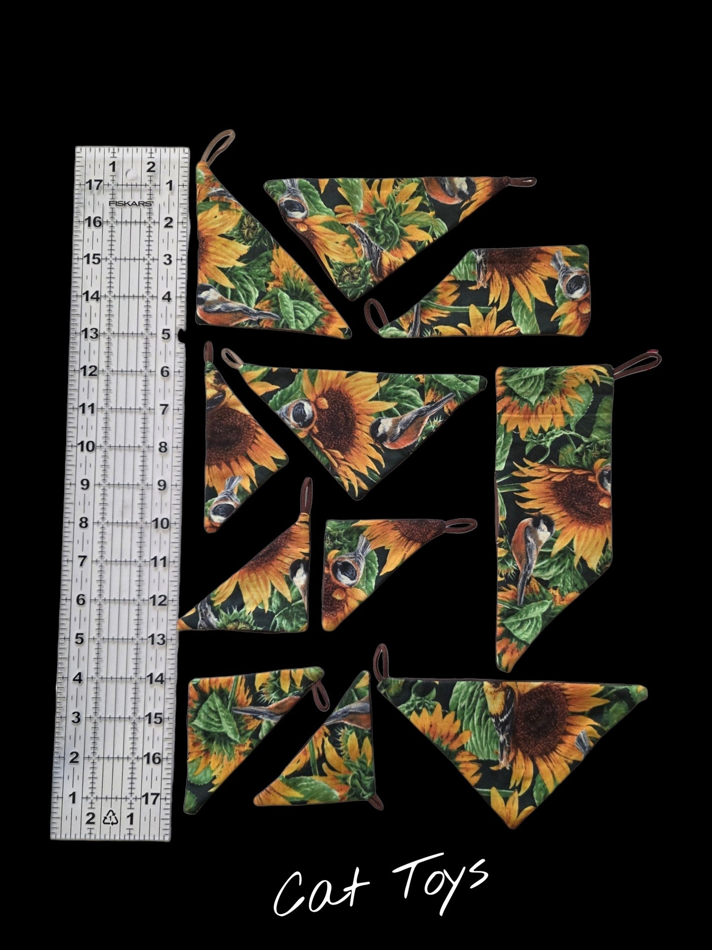 Sunflower and Bird Cat Toys