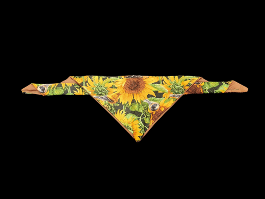 Sunflower Bird Pet Bandana