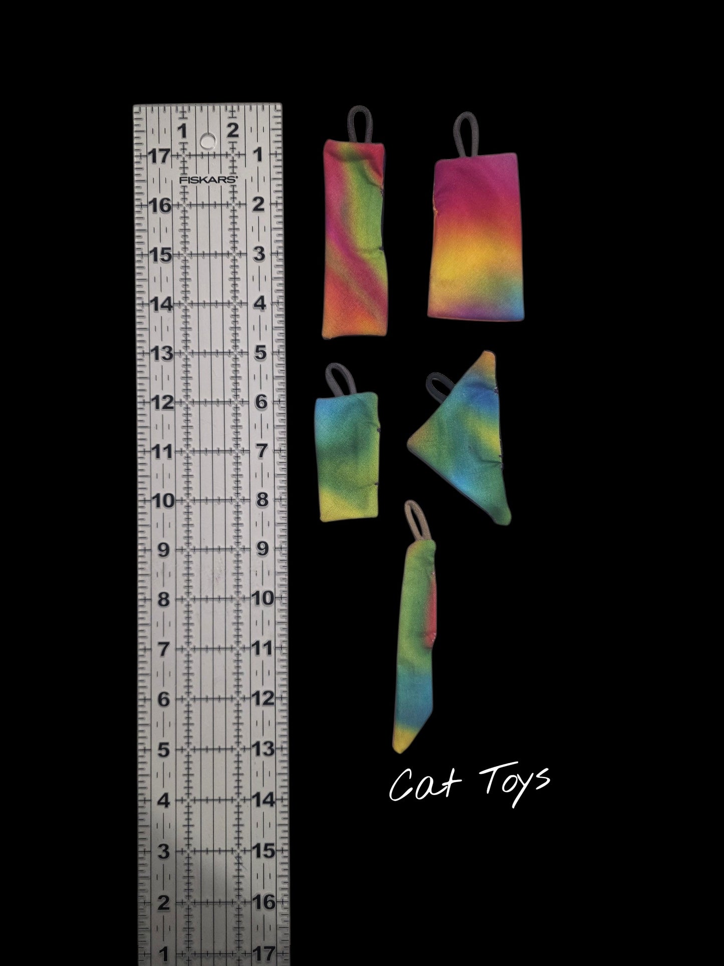 Rainbow Swirl Cat Toys
