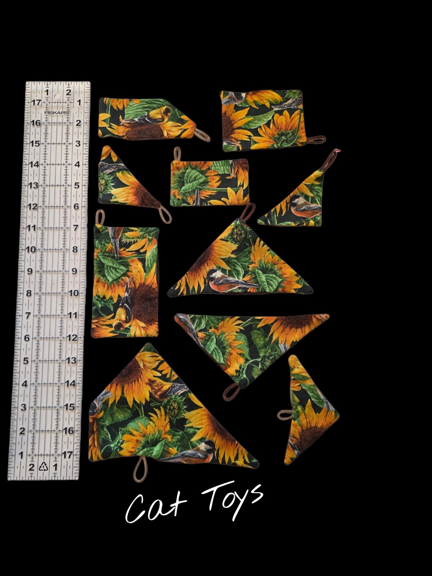 Sunflower and Bird Cat Toys