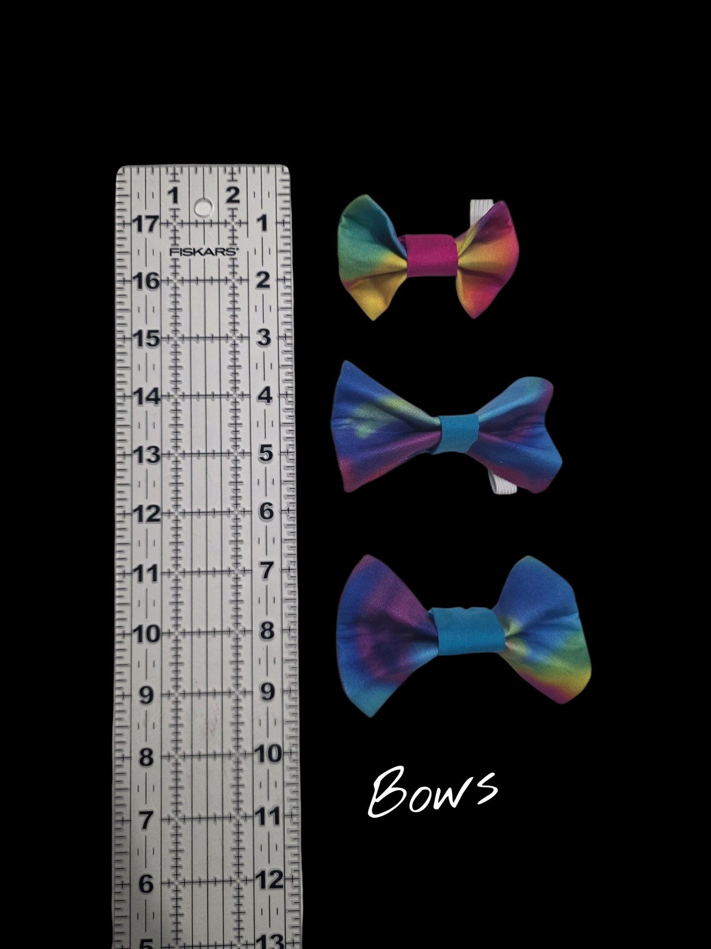 Rainbow Swirl Bow